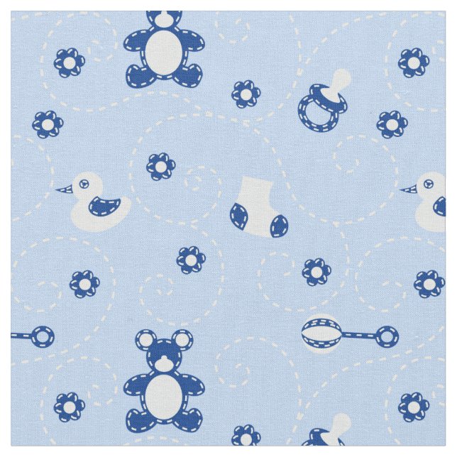 Tecido Teste padrão da edredão do bebé (Detalhe)