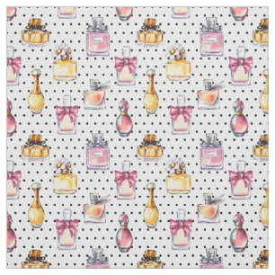 Tecido Teste padrão da garrafa de Parfum