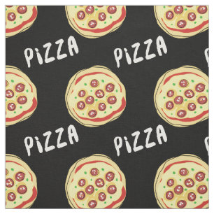 Tecido Teste padrão da pizza