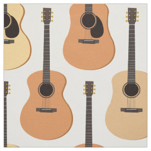 Tecido Teste padrão das guitarra acústicas