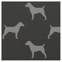 Teste padrão das silhuetas de Jack Russell Terrier