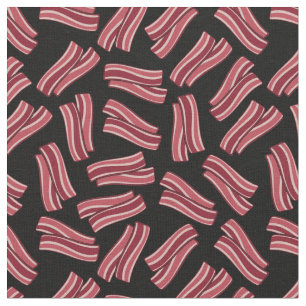 Tecido Teste padrão das tiras de bacon