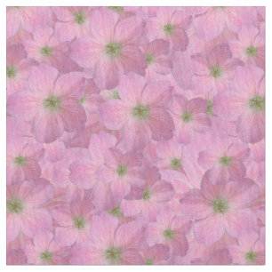 Tecido Teste padrão de flores cor-de-rosa doce do jardim