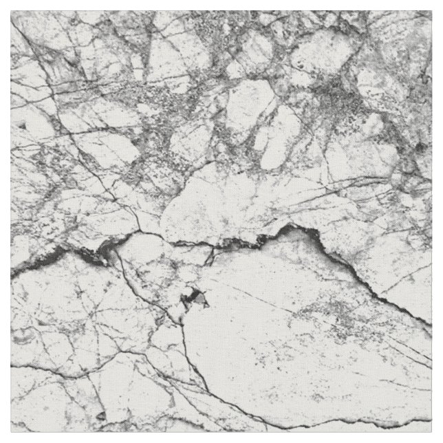 Tecido Teste padrão de mármore do falso moderno preto e (Detalhe)