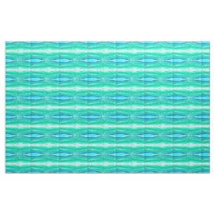 Tecido teste padrão de onda azul/verde de maui