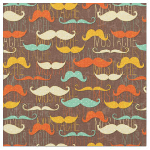 Tecido Teste padrão do bigode