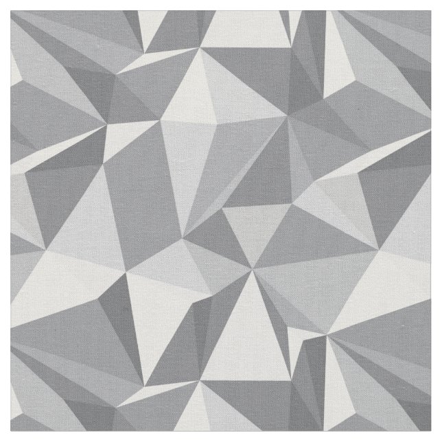 Tecido Teste padrão do diamante - polígono abstrato (Detalhe)