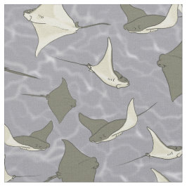 Tecido Teste padrão do oceano da arraia-lixa de Cownose