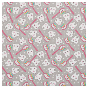 Tecido Teste padrão dos dentes do arco-íris