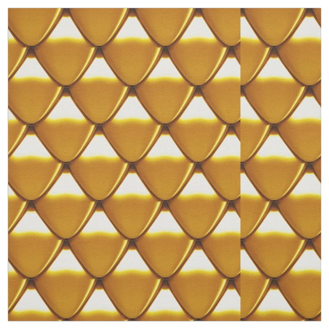 Tecido Teste padrão Dourado elegante da escala (Modelo)