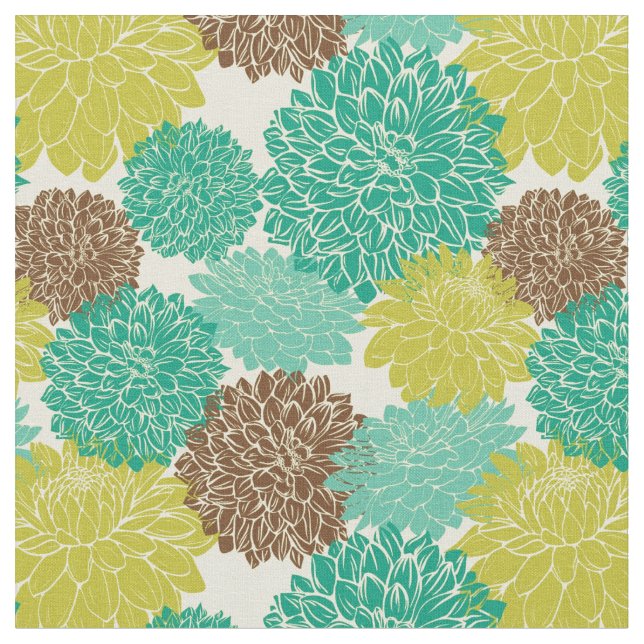 Tecido Teste padrão floral 10 (Detalhe)