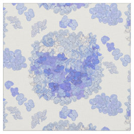 Tecido Teste padrão floral 2 do Hydrangea