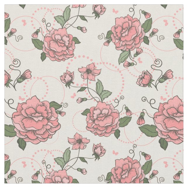 Tecido Teste padrão floral 5 2 (Detalhe)