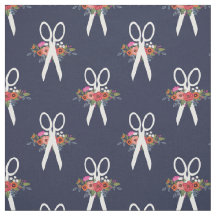 Teste padrão floral dos azuis marinhos das