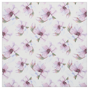 Tecido Teste padrão floral romântico