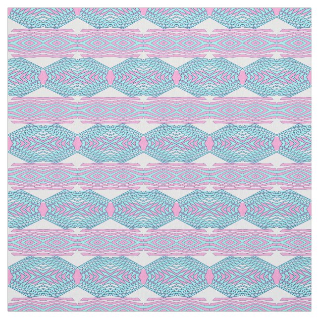 Tecido Teste padrão geométrico abstrato do boho (Modelo)