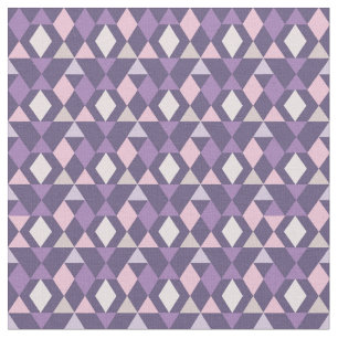 Tecido Teste padrão geométrico árabe roxo