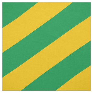 Tecido Teste padrão listrado verde e amarelo