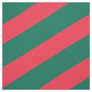 Tecido Teste padrão listrado vermelho e verde