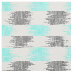 Tecido Teste padrão moderno do ikat do abstrato retro da