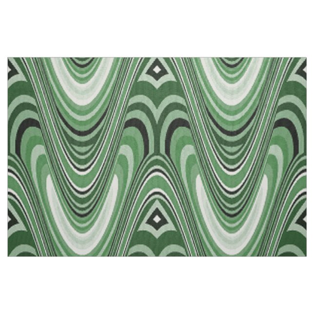 Tecido teste padrão retro os anos 70 3B (Fat Quarter)