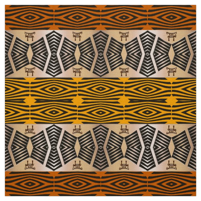 Tecido teste padrão tribal africano étnico (Modelo)