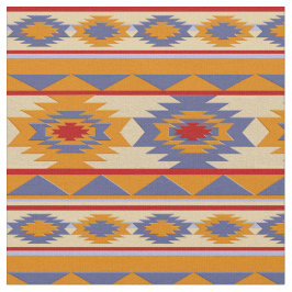 Tecido Teste padrão tribal do sudoeste
