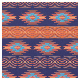Tecido Teste padrão tribal étnico do sudoeste