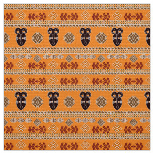 Tecido teste padrão tribal listrado africano étnico