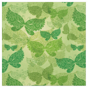 Tecido Teste padrão verde do primavera