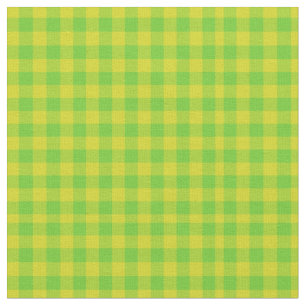 Tecido Teste padrão verde e amarelo da folha da