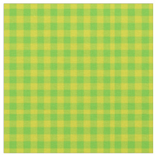 Tecido Teste padrão verde e amarelo da folha da