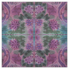 Tecido Teste padrão verde e roxo