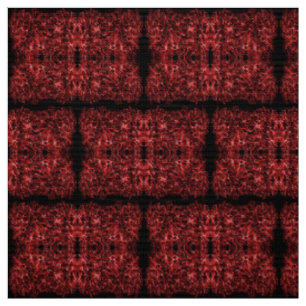 Tecido Teste padrão vermelho dinâmico abstrato,