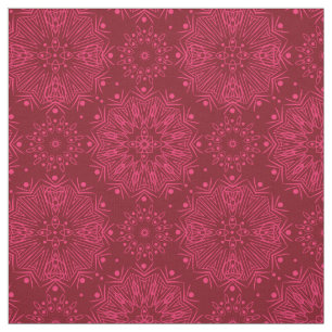 Tecido Teste padrão vermelho do Natal