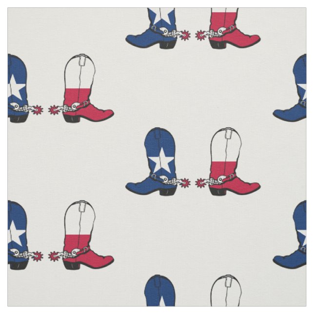 Tecido Texas Flag Cowboy inicializa 2 qualquer fundo colo (Modelo)