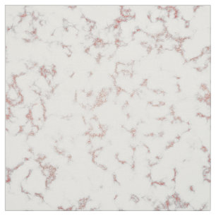 Tecido Têxteis Dourados com Rosa de Mármore Branco