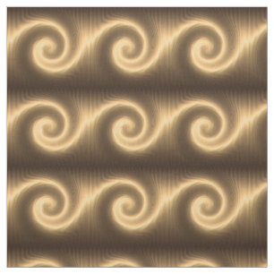 Tecido Textura espiral do ouro abstrato