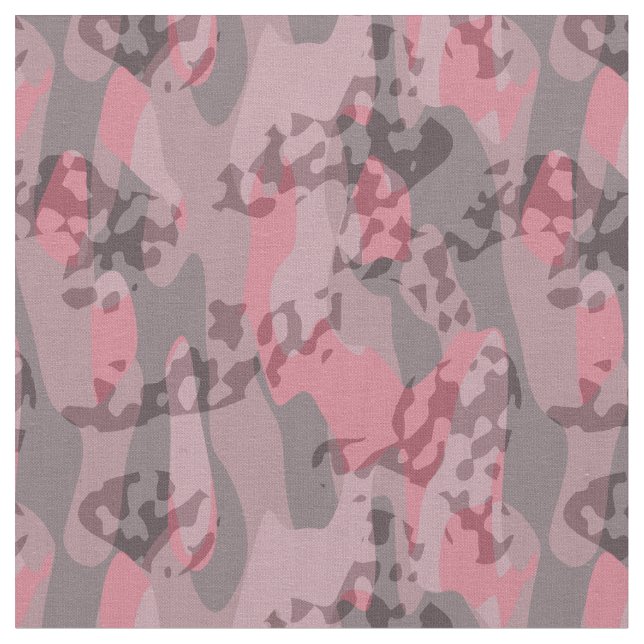 Tecido textured pink and mauve Camo abstract (Detalhe)