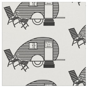 Tecido Thunder_Cove Teardrop Trailer Pequeno