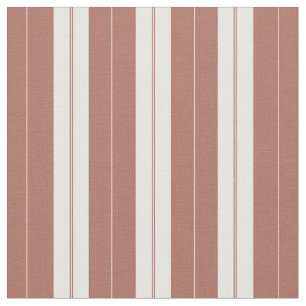 Tecido Ticking Strike Francês, Anterior, Vermelho Branco,