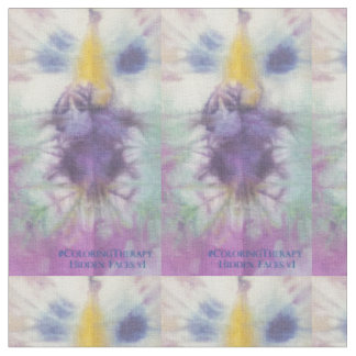 Tecido Tie-Dye Oculto Faces #1