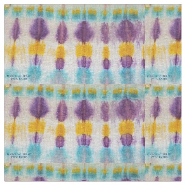 Tecido Tie-Dye Patio Lights fabric (Detalhe)