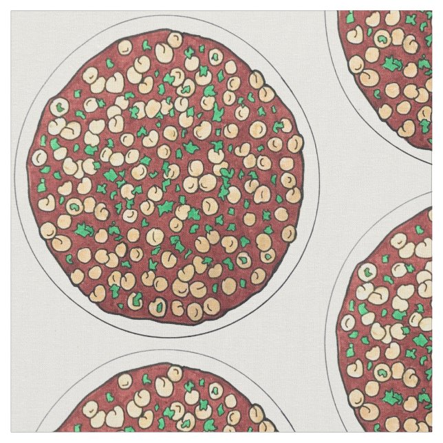 Tecido Tigela de Chana Masala Chole Chickpea Indian Dish (Detalhe)