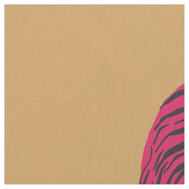 Tecido Tigre Rosa, Gato Selvagem (Detalhe)
