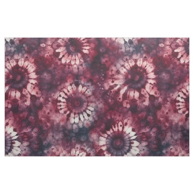 Tecido Tinta Tie-dye Vermelho Escuro (Jarda)