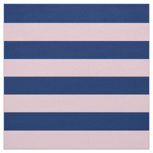 Tecido Tiras de cor azul e rosa reais