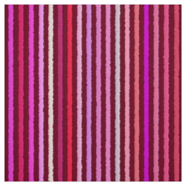 Tecido Tiras de giz - Borgonha, Violeta, Rosa (Modelo)