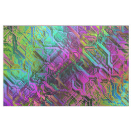 Tecido titânio anodizado: