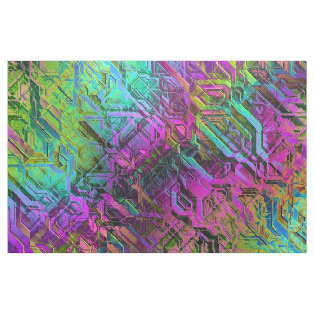 Tecido titânio anodizado: (Fat Quarter)